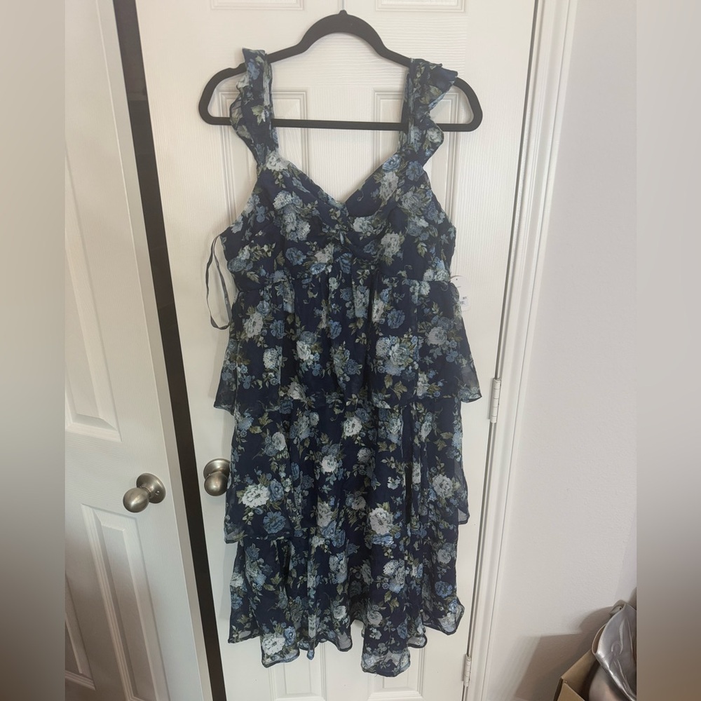 Arula Floral Layered Dress